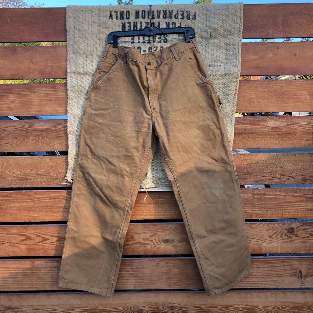 Vintage Carharrt Tan Carpenter Pants (36 x 30)
